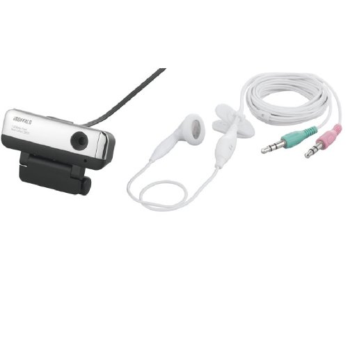 Amazon.co.jp: iBUFFALO 130万画素WEBカメラ 瞬間接続UVC ヘッドセット